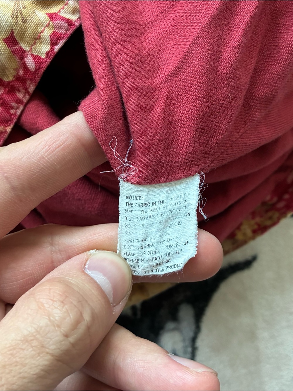 009 - VINTAGE 90s WOMENS LL BEAN FLORAL BARN CHORE JACKET - Picture 6 of 6